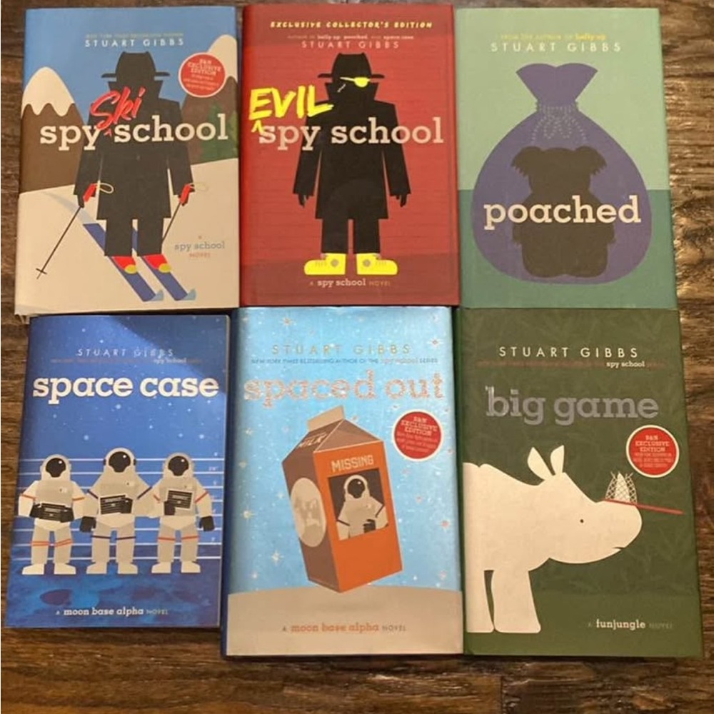 STUART GIBBS Books-Hardback
